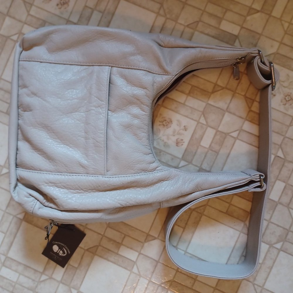 Coronado Leather Concealed Carry Gun Purse With Keys Crossbody Bag